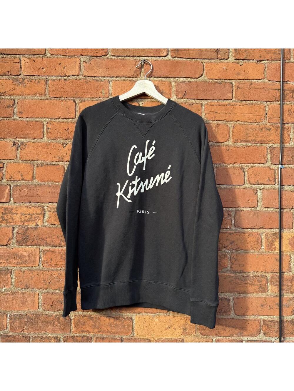 Maison kitsune Cafe Kitsune crewneck sweatshirt S